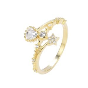 Anillo corazon/estrella
