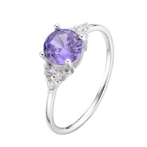 Anillo piedra Lila