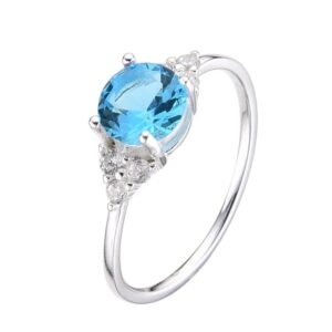 Anillo piedra turquesa